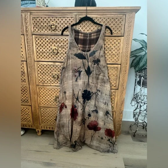 R13 Reversible plaid dress - Picture 1 of 3